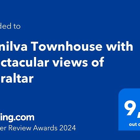 Villa Manilva Townhouse With Spectacular Views Of Gibraltar Exterior foto